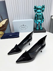 Okify Prada Brushed Leather Pumps Heels EU35-42 - 5