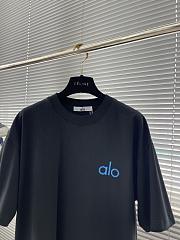 Okify Alo Black New Alo Color T-shirt S-2XL  - 4