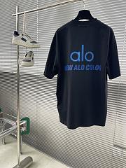 Okify Alo Black New Alo Color T-shirt S-2XL  - 5