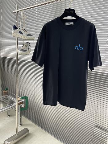 Okify Alo Black New Alo Color T-shirt S-2XL 