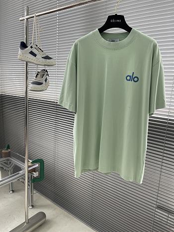 Okify Alo Green Mint New Alo Color T-shirt S-2XL 