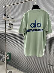 Okify Alo Green Mint New Alo Color T-shirt S-2XL  - 5