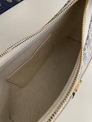 Okify Dior Mini Cigale 30 Montaigne Bag In White 24x6.5x14cm - 5
