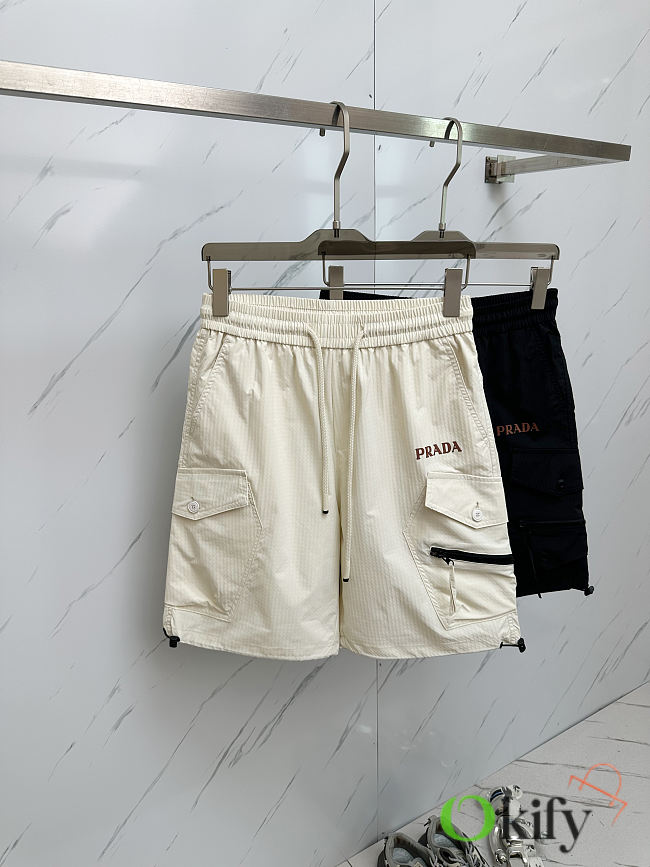 Okify Prada White Shorts M-2XL 23731 - 1