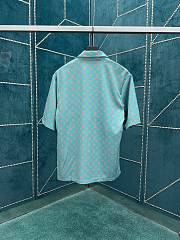 Okify Louis Vuitton Set Of Green Silk Shirt 1AHVUC And Shorts 1AHVQI S-XL  - 2