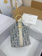 Okify Dior DiorStar Hobo Bag In White Oblique 22x14.5x10cm - 5