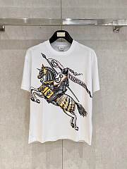 Okify Burberry White T-shirt M-2XL 23740 - 1