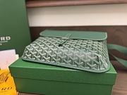 Okify Goyard Coursier Messenger Bag In Green 31x26cm - 2