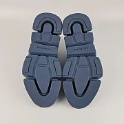 Okify Balenciaga Men's Speed 2.0 Recycled Knit Sneakers In Faded Blue - 5