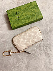 Okify Gucci Ophidia Beige And White Purse 12x7.5x1.5cm - 2