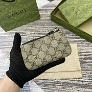 Okify Gucci Emblem Purse In Black 12x7.5cm  - 2