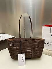 Okify Alaia Neo Mina 32 Bag In Brown 32x19x16cm - 1