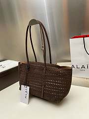 Okify Alaia Neo Mina 32 Bag In Brown 32x19x16cm - 5