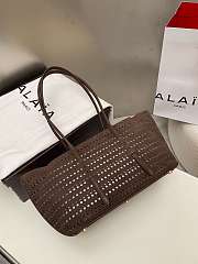 Okify Alaia Neo Mina 32 Bag In Brown 32x19x16cm - 3