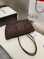 Okify Alaia Neo Mina 32 Bag In Brown 32x19x16cm - 2