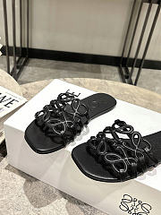 Okify Loewe Black Slides EU35-40 - 6