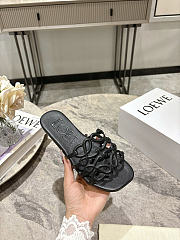 Okify Loewe Black Slides EU35-40 - 3