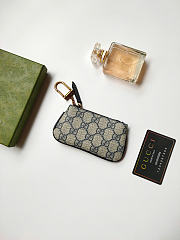 Okify Gucci Navy Blue Purse 12.5x7x1.5cm - 5