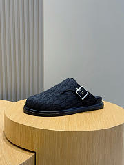 Okify Dior Aqua Mule Slippers For Men In Black EU38-45  - 3