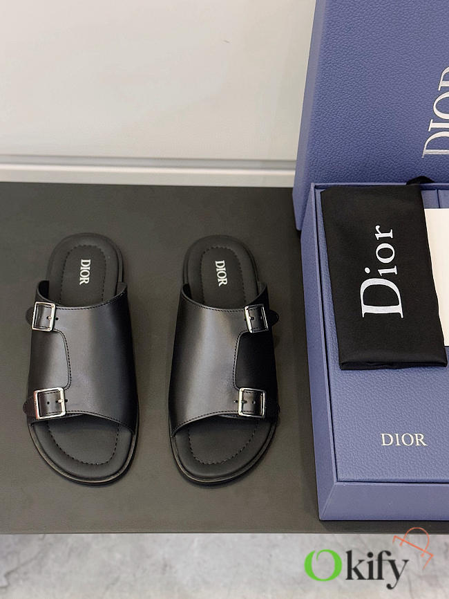 Okify Dior Black Slides For Men EU38-45 - 1