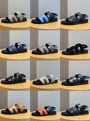 Okify Hermes Chypre Sandals For Men EU38-45 