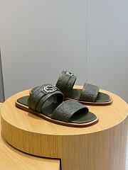 Okify Gucci Green Sandals For Men EU38-45  - 2