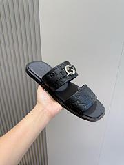 Okify Gucci Black Sandals For Men EU38-45  - 6