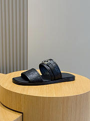 Okify Gucci Black Sandals For Men EU38-45  - 4
