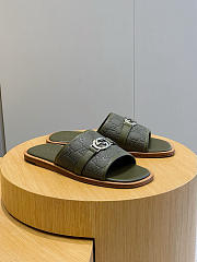 Okify Gucci Lido Green Slides For Men EU38-45  - 3