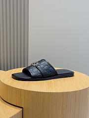Okify Gucci Lido Black Slides For Men EU38-45  - 4
