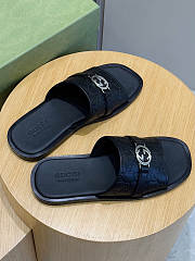 Okify Gucci Lido Black Slides For Men EU38-45  - 2