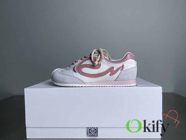 Okify Loewe Pink Sneakers 2.5cm EU35-41 23775 - 1