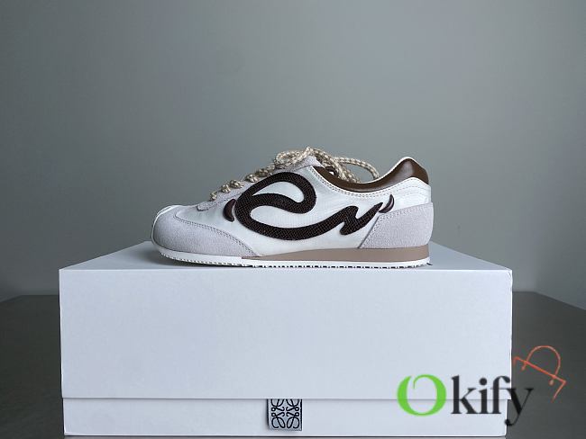 Okify Loewe Brown Sneakers 2.5cm EU35-41 23776 - 1