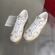 Okify Valentino Royco Sneakers With Cat Pattern 3cm EU35-45 - 2