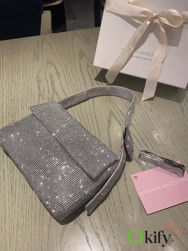 Okify Benedetta Bruzziches La Vitty Crystal Bag 19x12x5cm  - 1