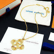 Okify Louis Vuitton Breeze Gold Necklace - 6