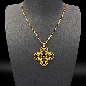 Okify Louis Vuitton Breeze Gold Necklace