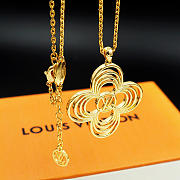 Okify Louis Vuitton Breeze Gold Necklace - 2