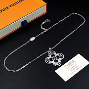 Okify Louis Vuitton Breeze Silver Necklace - 2