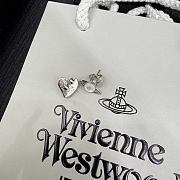 Okify Vivienne Westwood White Earrings - 3