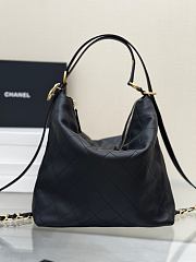 Okify CC Black Backpack Mix Hobo Bag 27x33x10.5cm - 5