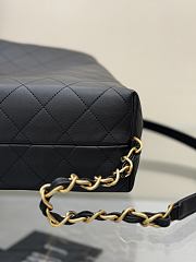 Okify CC Black Backpack Mix Hobo Bag 27x33x10.5cm - 2