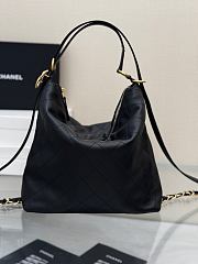 Okify CC Black Backpack Mix Hobo Bag 27x33x10.5cm - 1