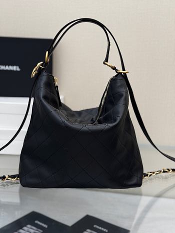 Okify CC Black Backpack Mix Hobo Bag 27x33x10.5cm