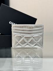Okify CC Silver Card Holder With 3 Card Slots 10x11cm - 5