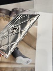Okify CC Silver Card Holder With 3 Card Slots 10x11cm - 4