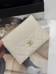 Okify CC White Caviar Card Holder With 3 Card Slots 10x11cm - 3
