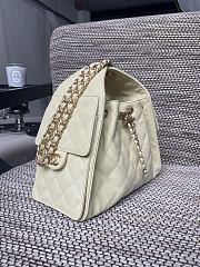 Okify CC 25 Small Handbag In Light Yellow 30x26x14cm  - 3