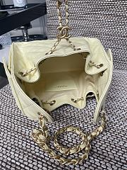 Okify CC 25 Small Handbag In Light Yellow 30x26x14cm  - 2