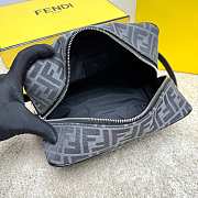 Okify Fendi FF Toiletry Case In Black 27.5x13x16cm - 2